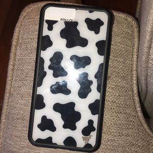 “Moo Moo” Print Wildflower Case iPhone 6/7/8+